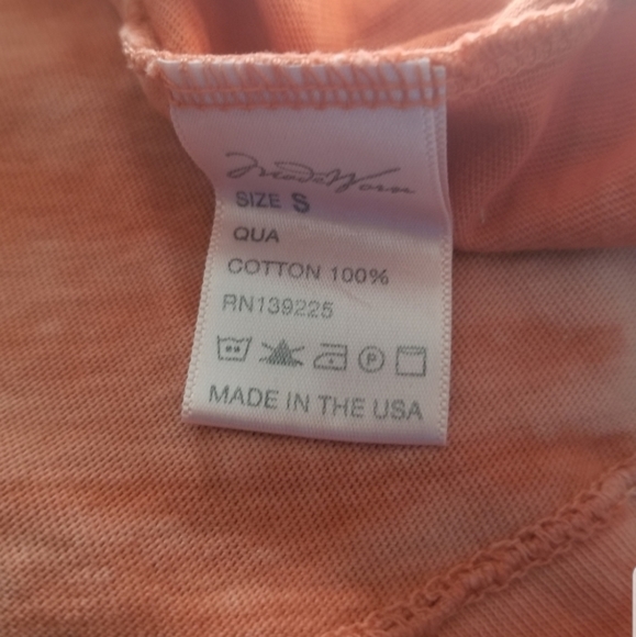 Madeworn Grateful Dead Distressed Tie Dye Relax T-ShirtSize S Red Orange - Picture 9 of 10